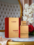 Al Haramain Amber Oud Rouge Eau De Parfum 60ml  SingleBottle Sweet Amber Woody Scent Long Lasting Holiday Gift For Men Women