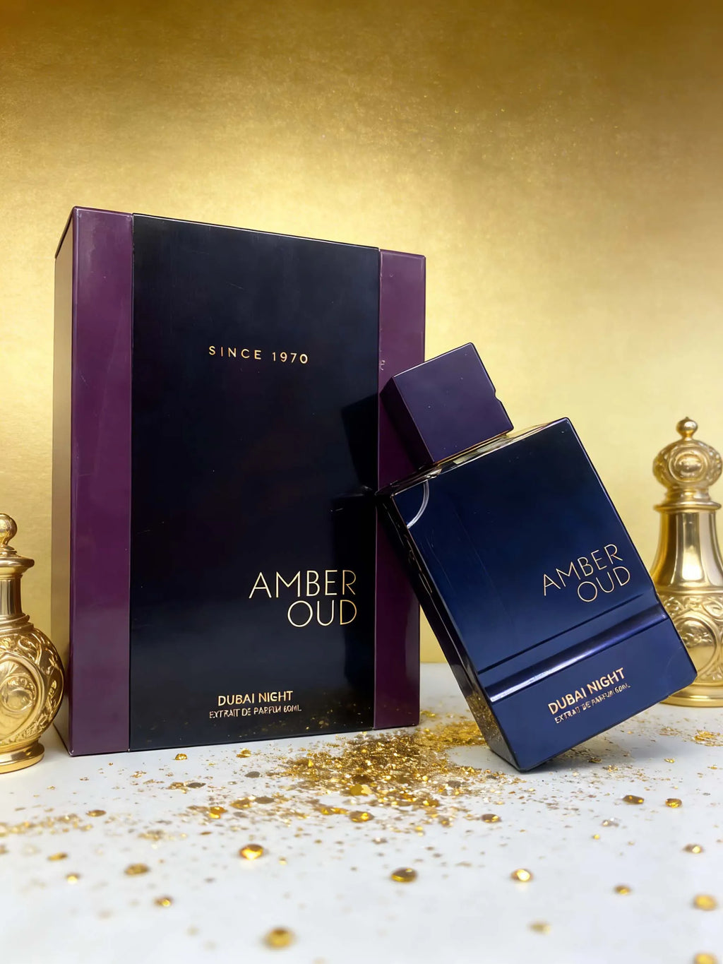 Amber Oud Dubai Night Men's Perfume - Rich Oud & Amber Fragrance, Perfect Gift for Him