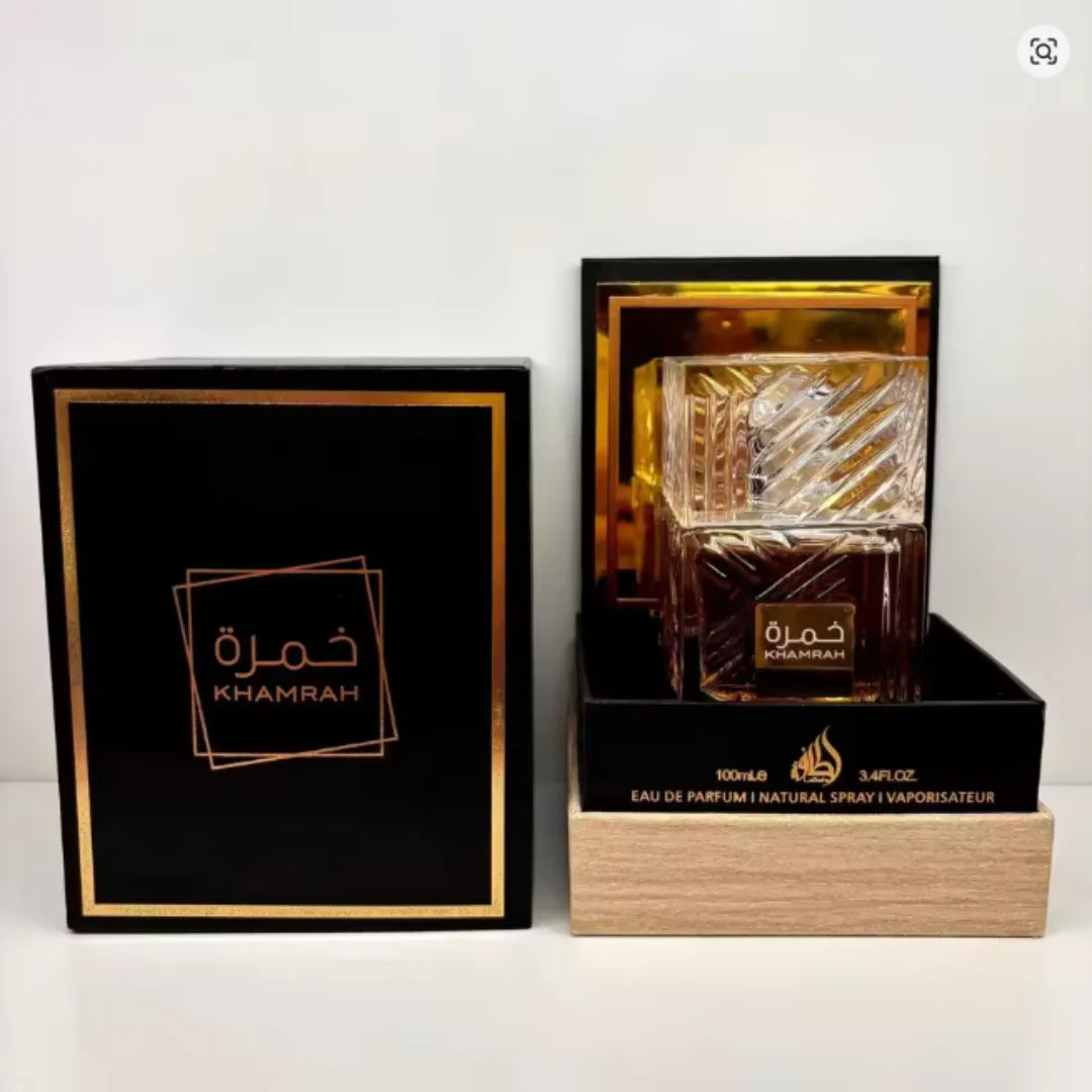 Luxury Brand Perfume Collection 100ml Unisex Fragrance Set. It features a rich aroma blending oud and floral notes, ideal for me