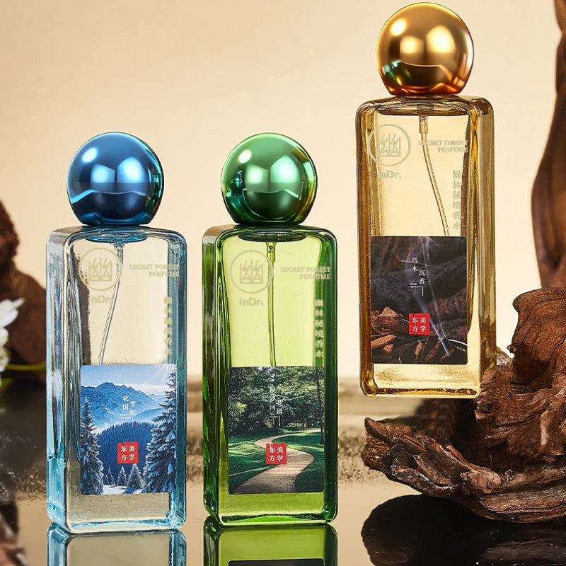 Luxury Nile Floral Northern Cedar Perfume Spray,Sandalwood Ebony Agarwood Woody Scent,Orange/Mango/Musk/Incense Fragrance Mist