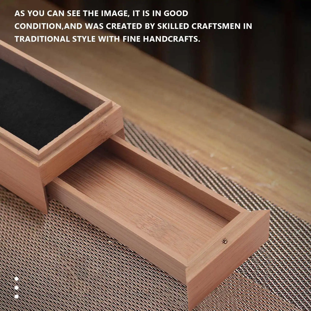 Qualitative Incense Burner Incense Stick Holder with Drawer Joss-Stick Box Hollow Aromatherapy Zen Lying Censer for Home Office