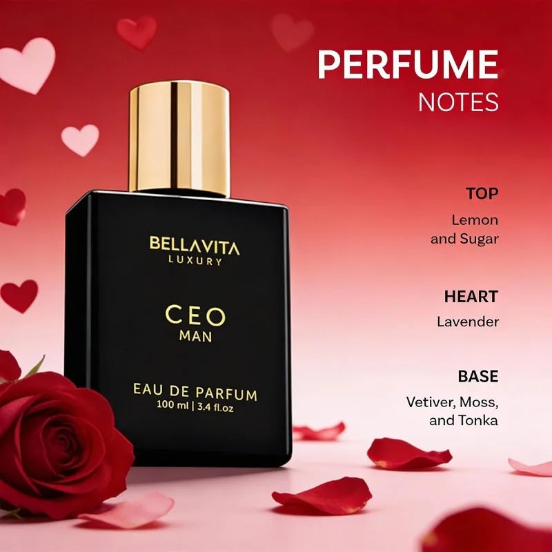 BellaVita Honey Oud Goat CEO Man 3-Piece Set Eau de Parfum Spray for Unisex 100 ML Luxury Lasting Woody Pheromone Perfume 3.4 Oz