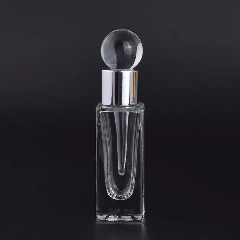Perfume Drop Bottle Mini 7ml Essential Oil Attar Oud Glass Bottle with Glass Stick Stopper Bottle Packaging Fragrance Container