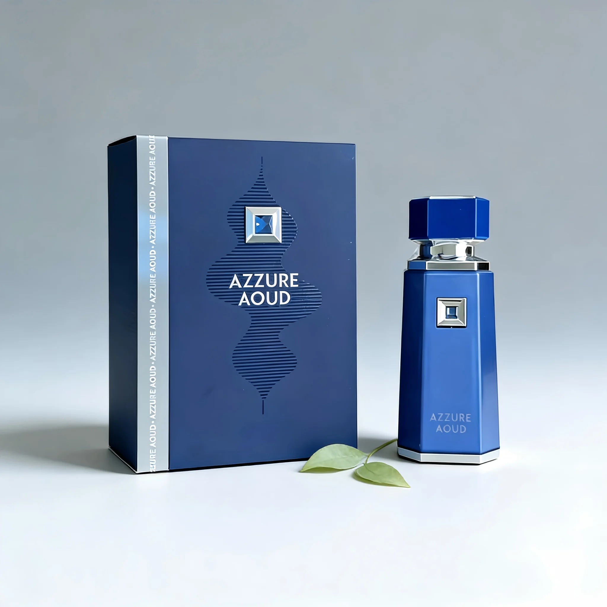 Azure Aoud Men's Eau de Parfum - Fresh Oud & Aquatic Fragrance, Perfect Gift for Him