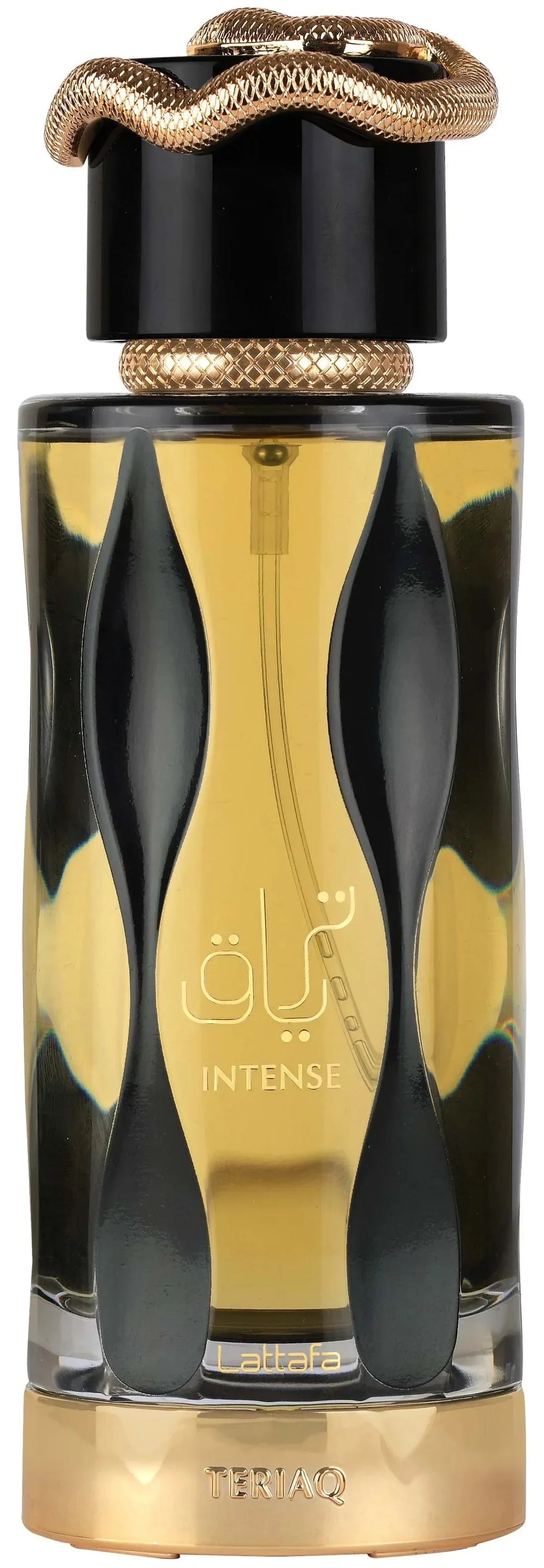 Lattafa Teriaq Intense EDP 100ml Unisex Perfume, Sweet Amber Oud Scent, Long Lasting, Valentine Easter Gift for Him He