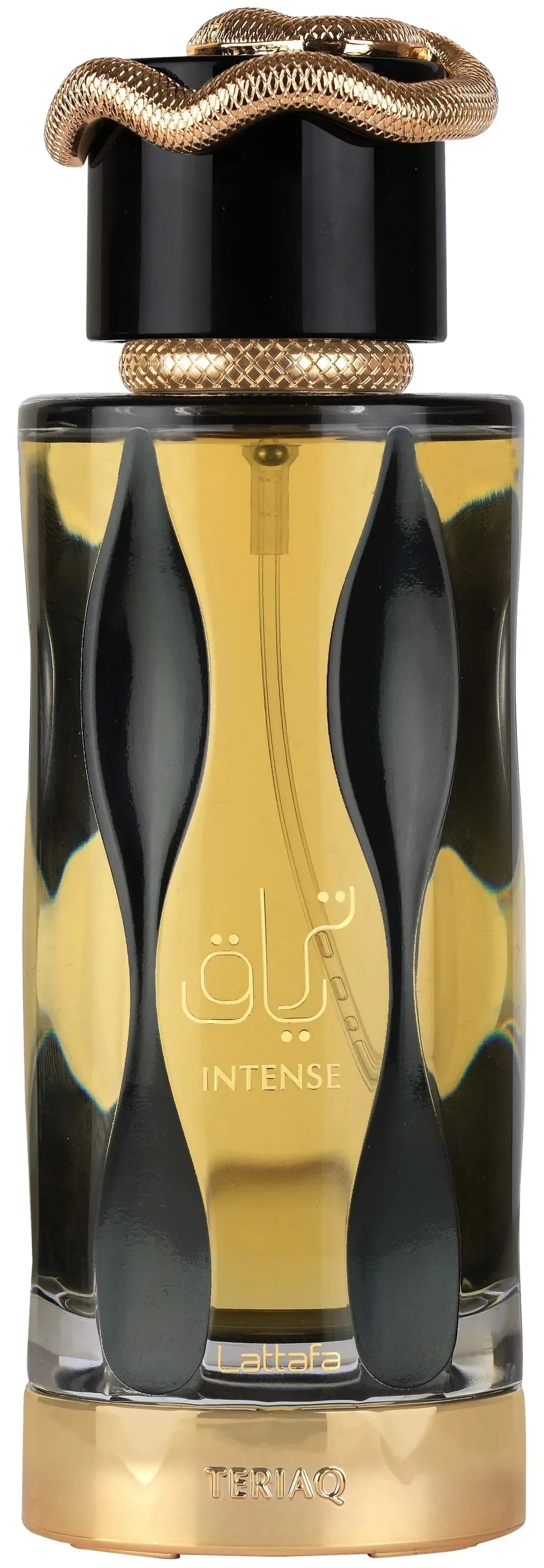 Lattafa Teriaq Intense EDP 100ml Unisex Perfume, Sweet Amber Oud Scent, Long Lasting, Valentine Easter Gift for Him He