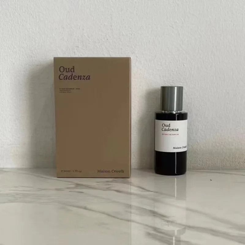 Maison Crivelli Luxury Oud Maracuja Perfume 50ml/100ml Men's Perfume Lasting Elegant Oriental Floral Woody with 6 Scent