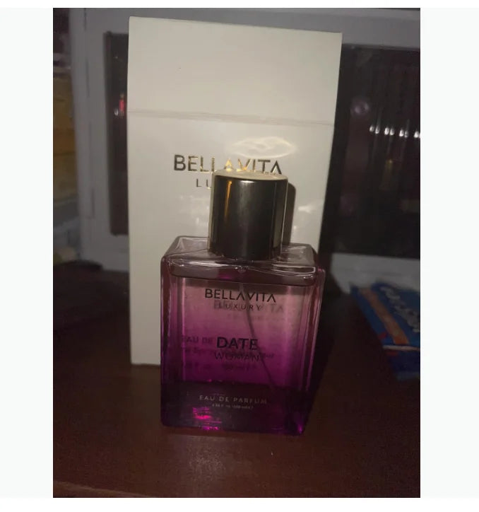 BellaVita Honey OUD Perfume for Women & Men 100ml | Vanilla, Bergamot & Patchouli Notes | Long-Lasting Arabian Unisex Perfumes
