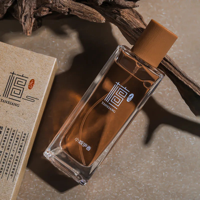50ml Chinese Temple Sandalwood Incense Perfume Men Women Ebony Agarwood Balsams Long Lasting Woody Fragrance High Quality